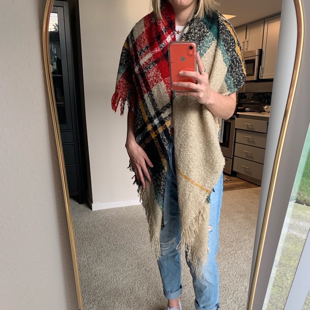 Plaid scarf